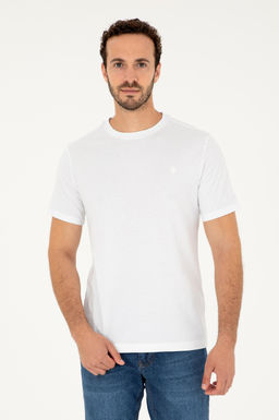 U. S. Polo Assn / Мужская белая базовая футболка