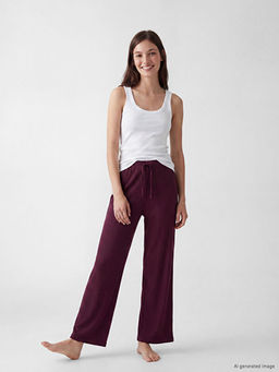 Beli Lastikli Kad?n Pijama Alt