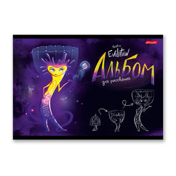 Светоч 12АЛСК4_1_3_9 Альбом для рисования 100 г/м2 A4 29 х 20.5 см на скобе 12 л. 10 шт. 000644 Весёлые картинки  фото 49