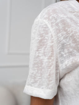 Футболка паутинка полупрозрачная - Binita фото 8