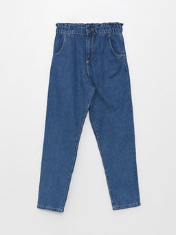 Paperbag K?z ?ocuk Jean Pantolon