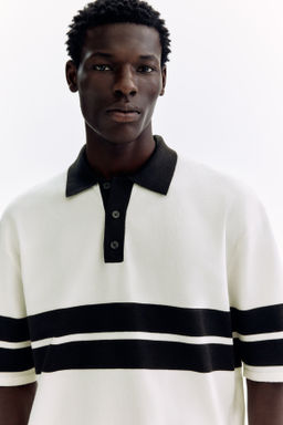 Polo de punto Loose Fit - H&m фото 3