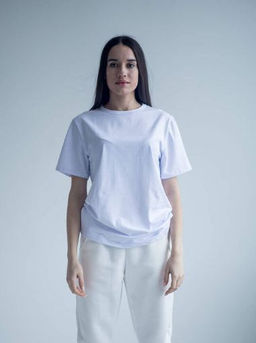 Футболка базовая, белая