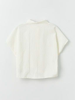 Basic K?sa Kollu K?z ?ocuk Crop G?mlek