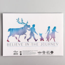 Цена за 4 шт. Альбом для рисования А4, 12 листов 100 г/м², на скрепке, «Холодное сердце»