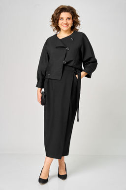 Костюм Michel Chic 1443 черный кубик  фото 2