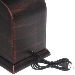 Сувенир с подсветкой "КАМИН - Вечер уюта" 15*12*23 см (питание от USB и батареек)