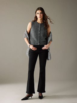 Flare Kad?n Jean Pantolon