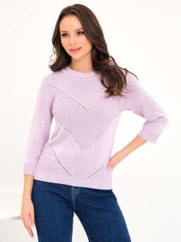 Джемпер вязаный с рукавом 3/4 - Stilla фото 9