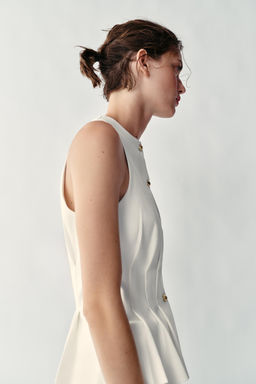 CHALECO PINZAS / Blanco - Zara фото 4
