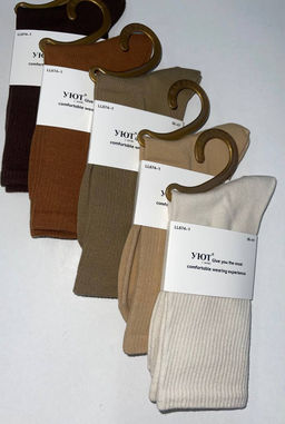 BK367 Носки, 1 пара СВ_БЕЖЕВЫЙ