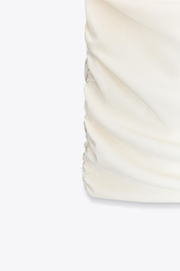 CONTRAST SHORT DRESS - Zara фото 8