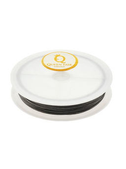 Тросик ювелирный, 0.45 мм, катушка 24 метра, цвет стальной