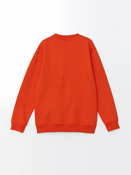 Bisiklet Yaka Erkek ?ocuk Sweatshirt