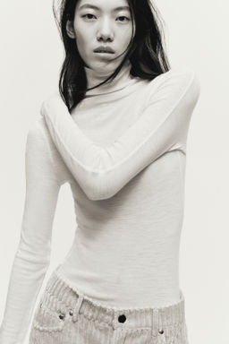 Top de lana con cuello alto - H&m фото 3