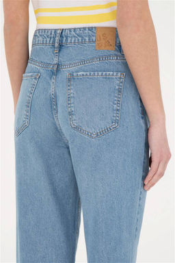 Женские голубые джинсовые брюки - U.s. polo assn фото 7