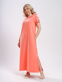 970 Платье-мантия из турецкого хлопка с лайкрой пенье - Svetekst фото 23