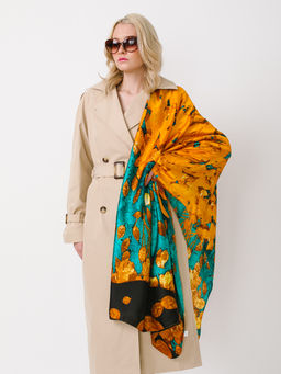 Большой, мягкий, тонкий и очень нежный двусторонний палантин - Tantino фото 3