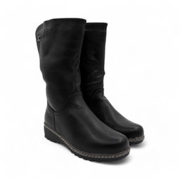 Зимние женские сапоги Н3585-1 черные