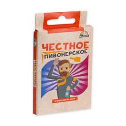 Карточная игра для весёлой компании Честное пивонерское 18+