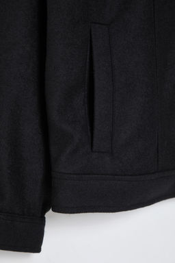 TRENDYOL MAN Siyah Regular Fit Kase K?sl?k K?sa Astarl? Kaban TMNAW25KB00010 - Trendyolmilla фото 3