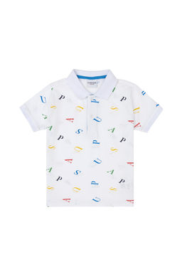 Футболка U.S. Polo Assn для мальчиков из хлопка белая  фото 14