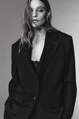 LIMITED EDITION WOOL BLAZER - Zara фото 4