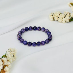 Браслет из Чароита 17,5 см - Радуга самоцветов фото 3