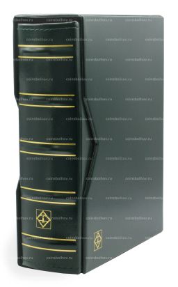 Альбом для монет без листов c защитным шубером формат Optima Gigant Зеленый Классический дизайн LEUCHTTURM 311417