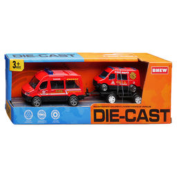 Машина "Пожарная служба" металл, вкоробке