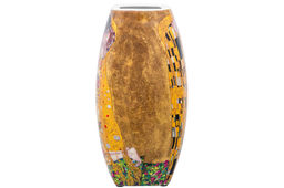 Ваза 1,5 л 11*11*21 см "Поцелуй" квадрат, NEW BONE CHINA