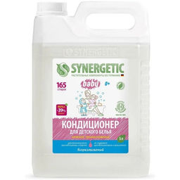 Кондиционер-ополаскиватель SYNERGETIC Нежное прикосновение, для детского белья, 5 л
