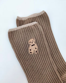 Носки р.35-40 Мишка Teddy Коричневые - Krumpy фото 3