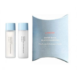 Набор тонер+эмульсия для сухой и нормальной кожи с гиалуроновой кислотой LANEIGE Water Bank Blue Hyaluronic 2 Step Essential Kit For Normal To Dry Skin, 25ml+25ml