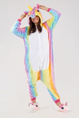Пижама кигуруми Радужный Единорог