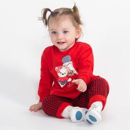 CRB wear/CWNG 62940-26-298 Джемпер для девочки, красный/Ex.Cherubino  фото 2