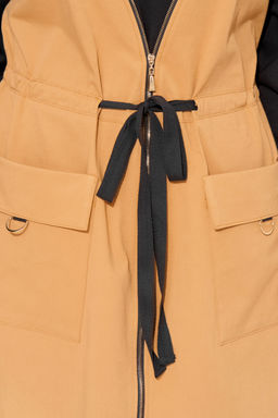 Платье Liliana 1510 карамель+черный  фото 6