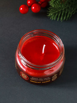 Ароматическая эко-свеча магическая «Эликсир любви», из натурального воска, 7×5 см