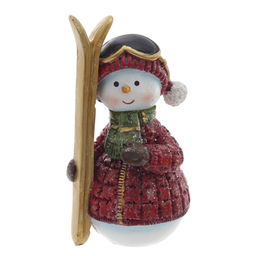 Фигурка декоративная "Снеговик", L5 W5 H11 см, 2в.