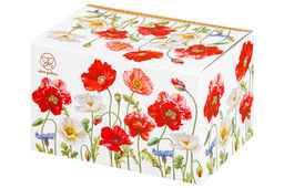 Чайник 1,1 л 23*13,5*14,5 см Маки на бамбуковой подставке, NEW BONE CHINA - Elan gallery фото 14