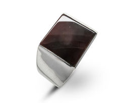 Мужское кольцо из серебра сердолик, ТМК-9