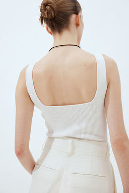 Top de tirantes en punto de canale - H&m фото 3