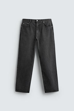 RELAXED STRAIGHT-LEG JEANS - Zara фото 8