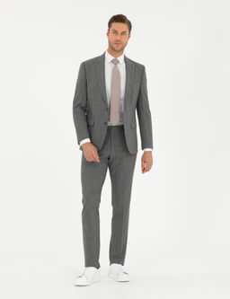 F_me Slim Fit _izgili Tak_m Elbise