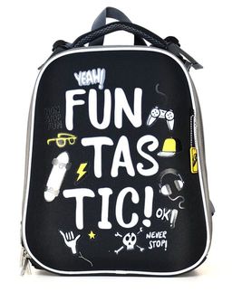 Рюкзак Schoolformat Fun skate, модель ERGONOMIC 2, жесткий каркас, двухсекционный, 38х29х1...