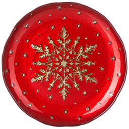 ТАРЕЛКА SNOW RED 21 СМ