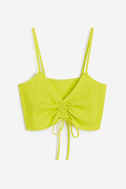 Top playero con cord?n de ajuste
