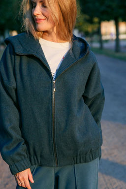 Бомбер женский на молнии Deep Azure - Captain's mate фото 4