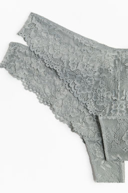 Pack de 2 bragas Brazilian de encaje - H&m фото 11