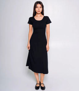 Платье #КТ8858, чёрный